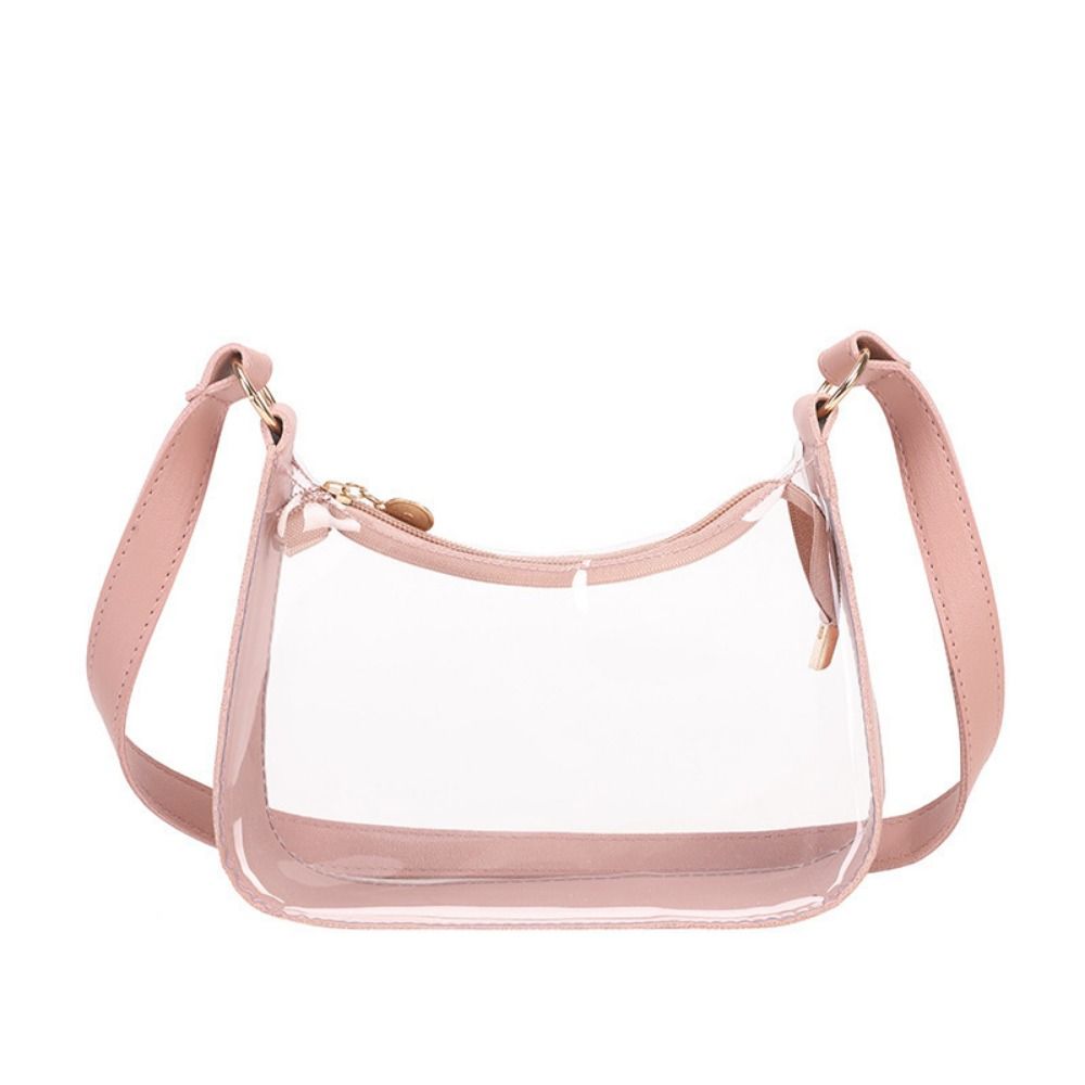 Jelly Bag Clear Pvc - Tas Selempang Tahan Air Sederhana, Tas