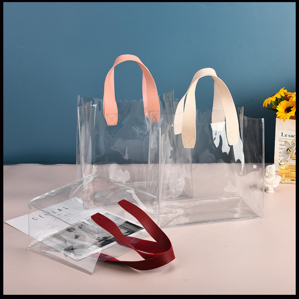 Jelly Bag Clear Pvc - Tas jinjing bening Pvc transparan, tas