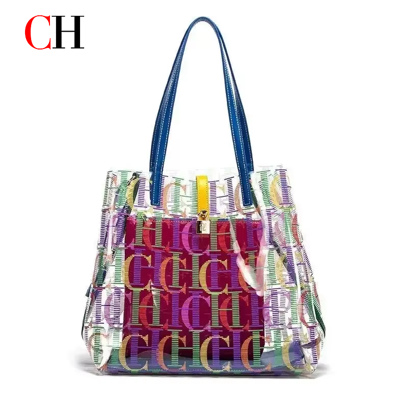 Jelly Bag Clear Pvc - CH Jelly Tote Bag Tas Tangan