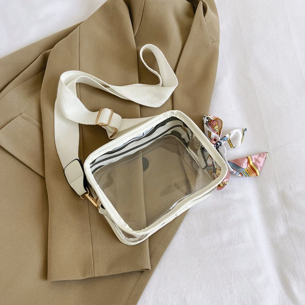 Jelly Bag Clear Pvc - Tas Selempang Jelly Transparan, Tas Jelly,