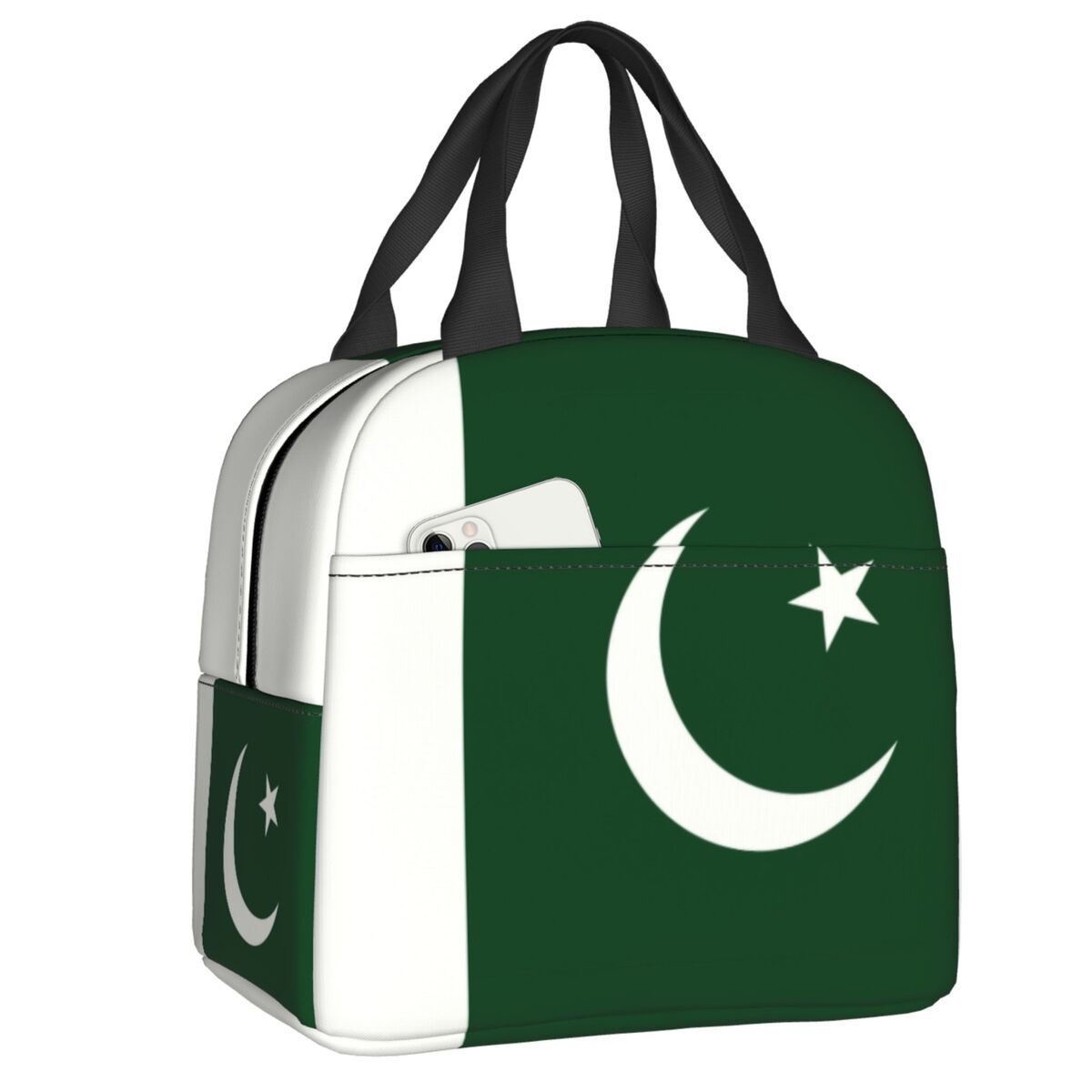 Women Bags Pakistan - Tas Tote Makan Siang Terisolasi Bendera