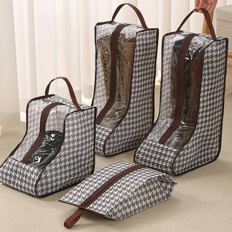 Women Bags And Shoes - Tas Penyimpanan Sepatu Tinggi dengan Jendela