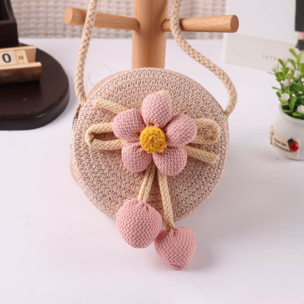 Woven Straw Bag - Tas Jerami Anyaman Buatan Tangan Kasual