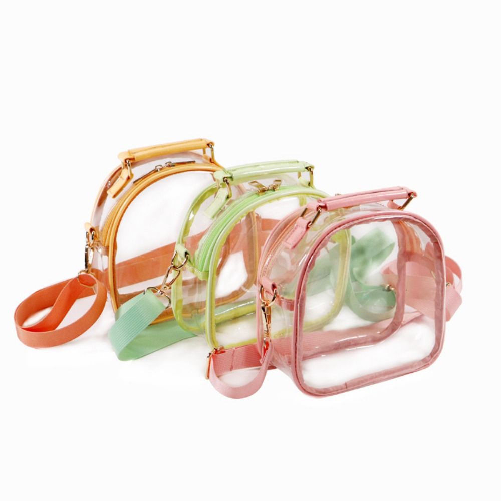 Jelly Bag Clear Pvc - Tas Tote Transparan Tahan Air Kapasitas