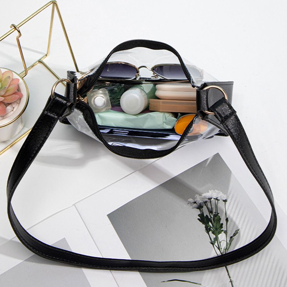 Jelly Bag Clear Pvc - Tas Selempang Tahan Air Tas Jelly