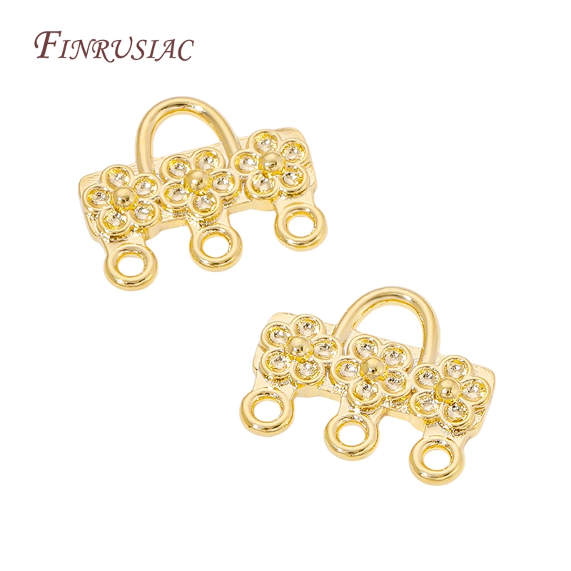 Konektor Anting Bentuk Bunga L - Women Bags Gold ulasan dan harga