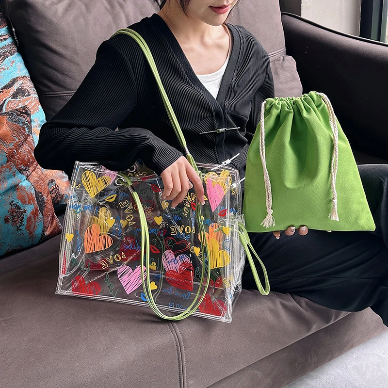 Tas Transparan Musim Panas Des - Jelly Bag Clear Pvc ulasan dan harga