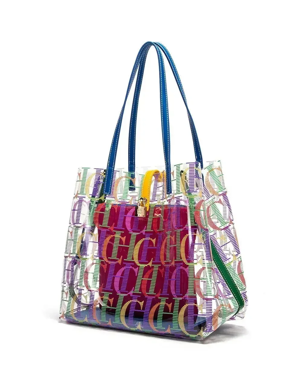 CH Jelly Tote Bag Tas Tangan W - Jelly Bag Clear Pvc ulasan dan harga