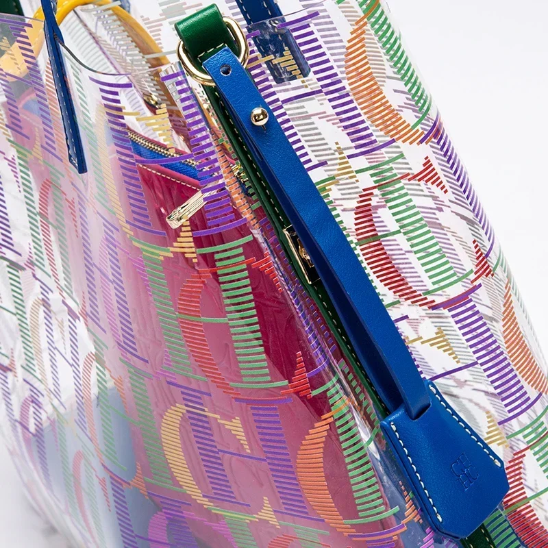 CH Jelly Tote Bag Tas Tangan W - Jelly Bag Clear Pvc ulasan dan harga