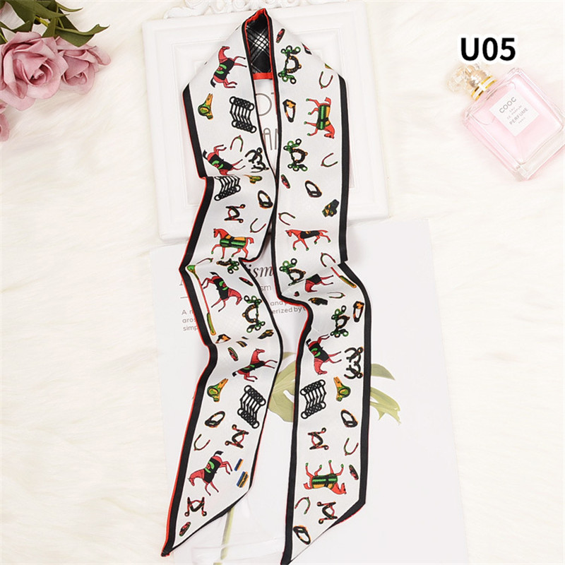 Syal Skinny Kotak-kotak Kuda T - Women Bags Brands ulasan dan harga
