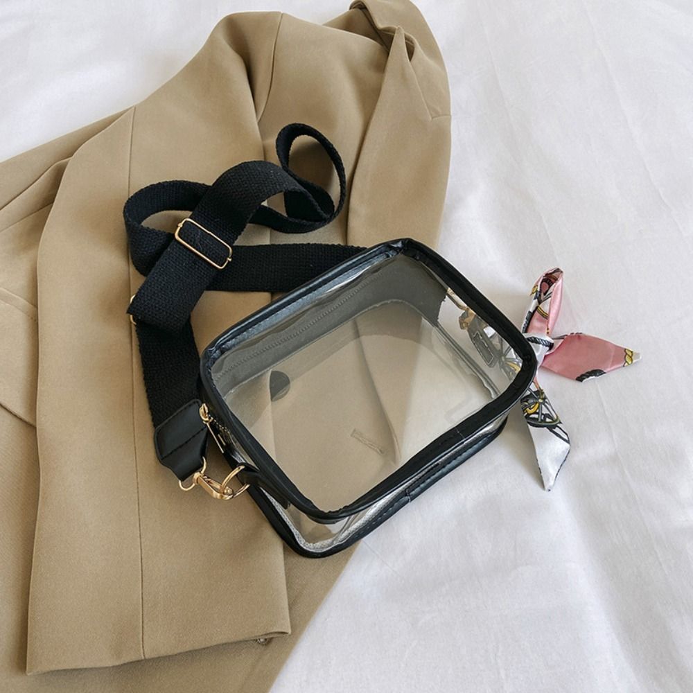 Tas Selempang Jelly Transparan - Jelly Bag Clear Pvc ulasan dan harga