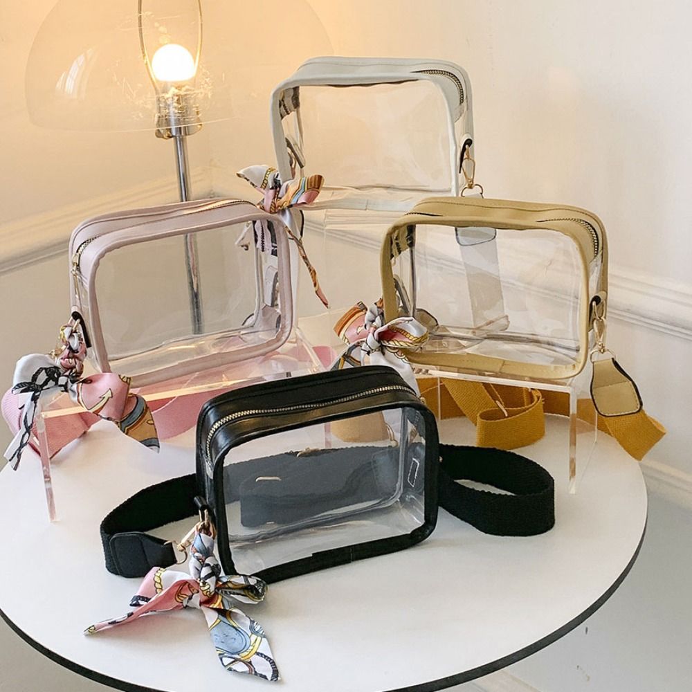 Tas Selempang Jelly Transparan - Jelly Bag Clear Pvc ulasan dan harga