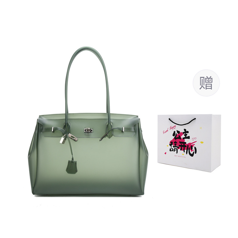 Tas Tote PVC Transparan Polka  - Jelly Bag Clear Pvc ulasan dan harga