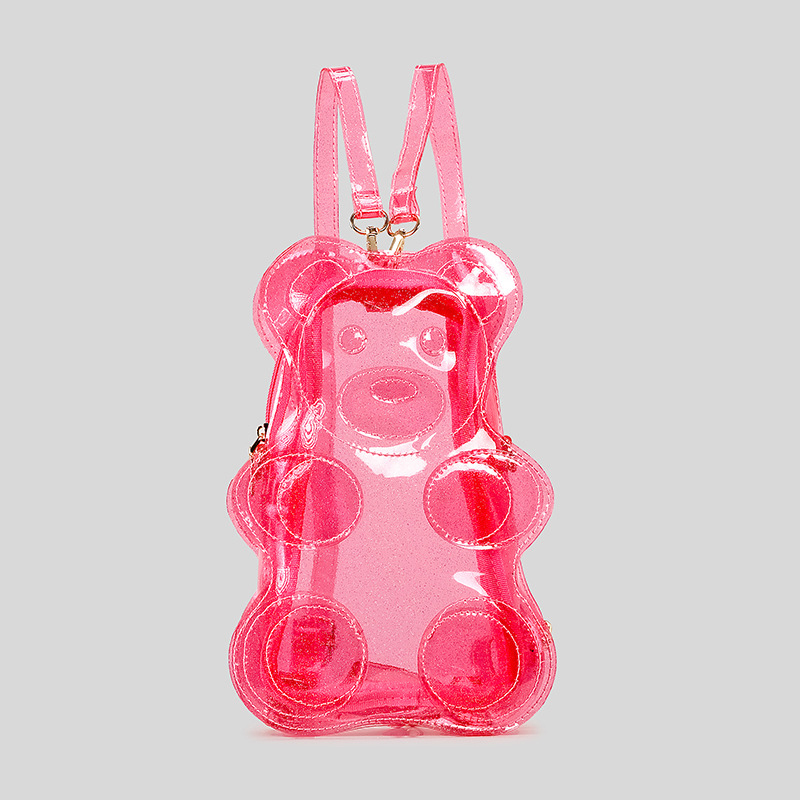 Tas Ransel Mini Wanita Bentuk  - Jelly Bag Clear Pvc ulasan dan harga