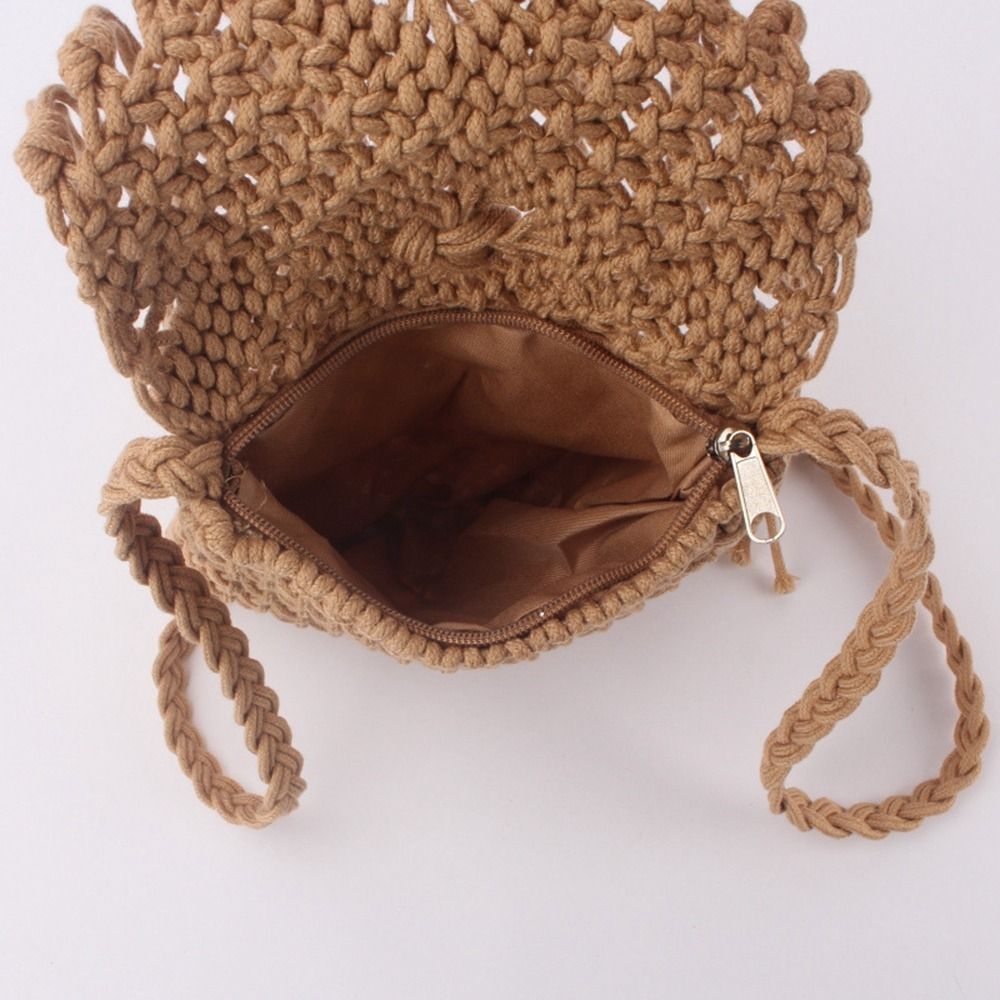 Tas Jerami Tenun Gaya Etnik Wa - Woven Straw Bag ulasan dan harga