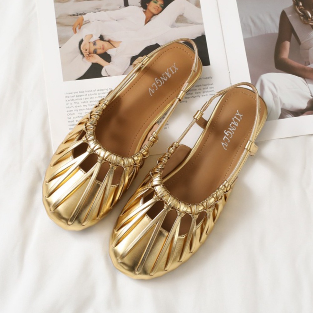 Sandal Wanita Datar Tali Anyam - Women Bags And Shoes ulasan dan harga