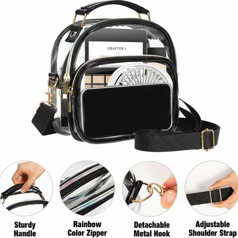 Tas Selempang Transparan Tahan - Jelly Bag Clear Pvc ulasan dan harga