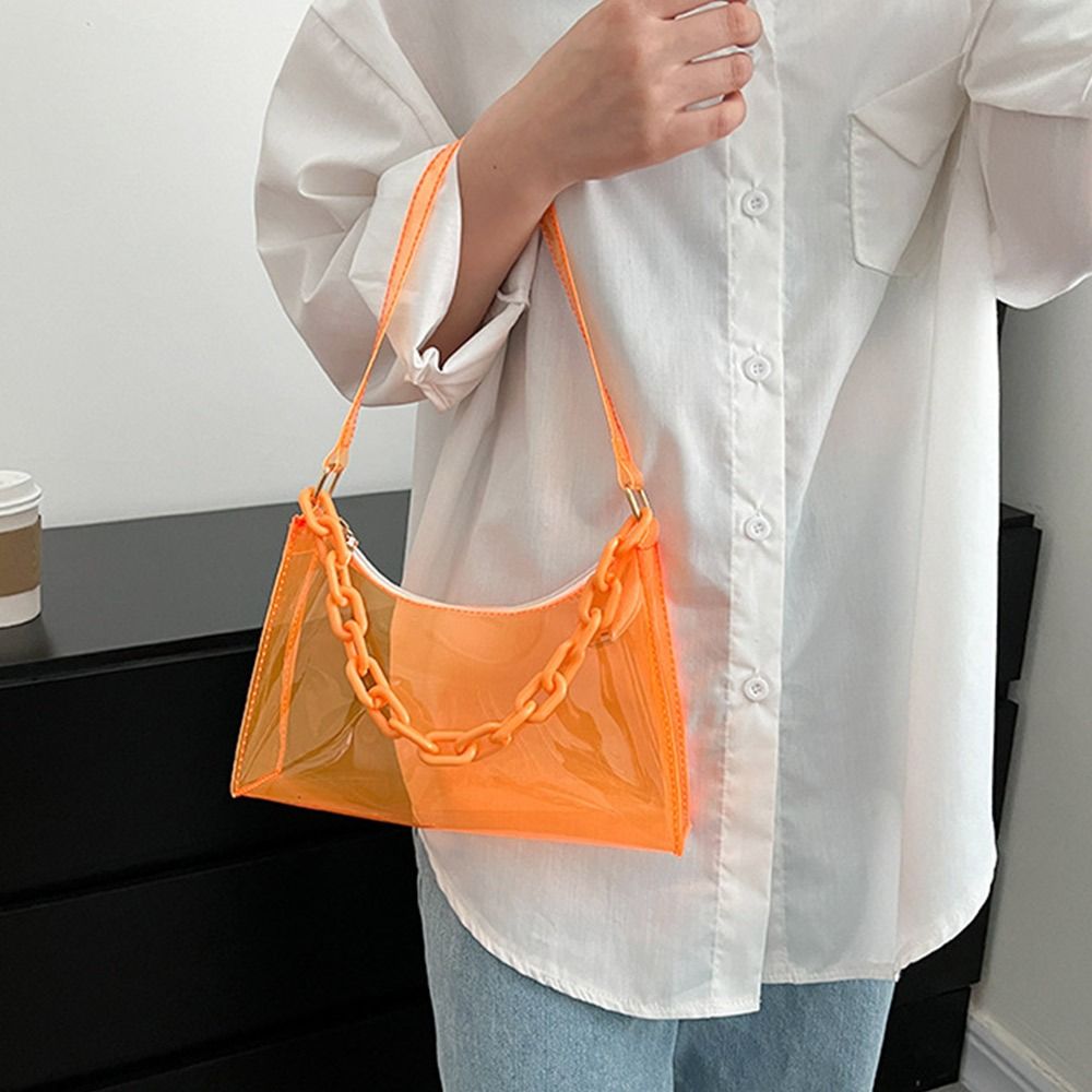 Tas jeli wanita modis tas tang - Jelly Bag Clear Pvc ulasan dan harga