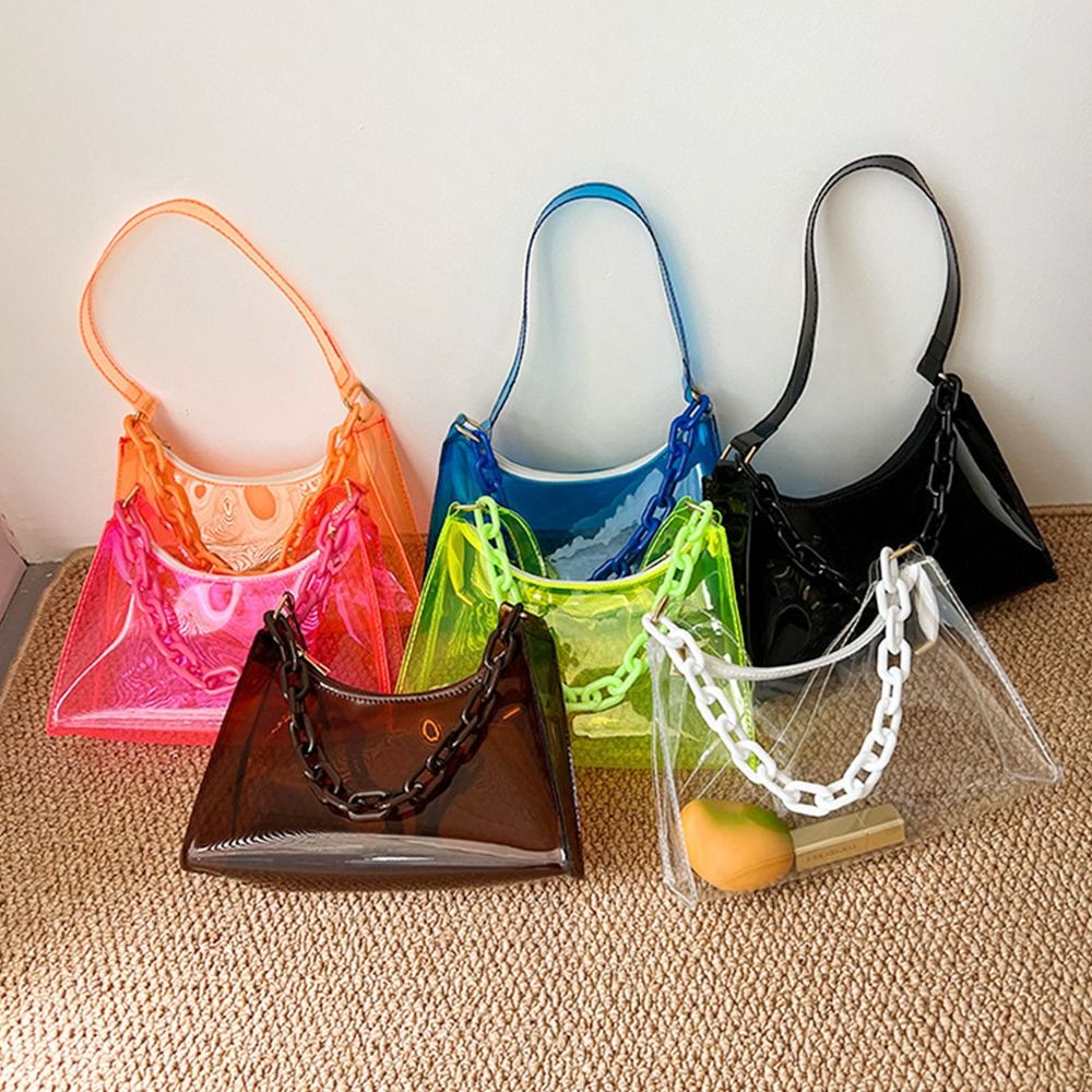 Tas jeli wanita modis tas tang - Jelly Bag Clear Pvc ulasan dan harga