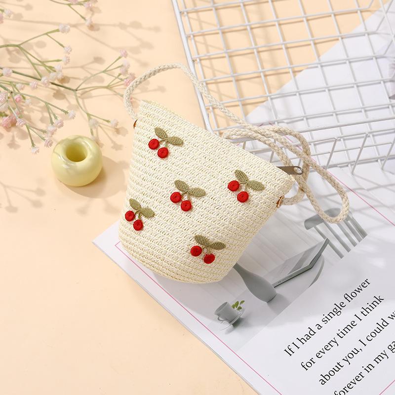 Tas Anyaman Jerami Lipat Anak  - Woven Straw Bag ulasan dan harga