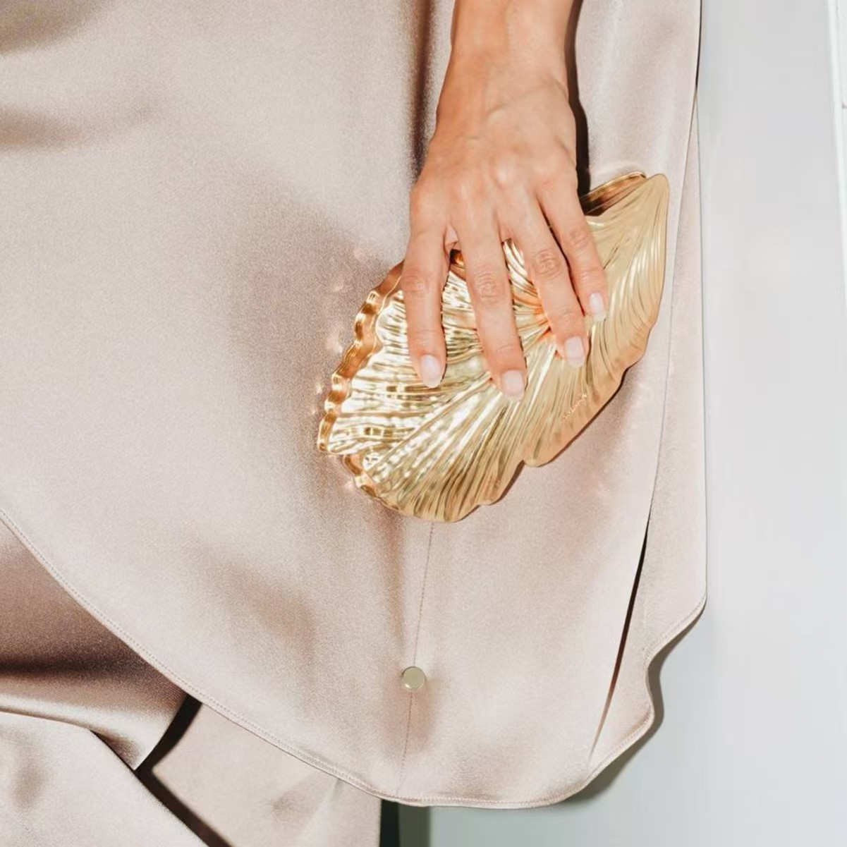 Tas Tangan Mewah Berbahan Akri - Women Bags Golden ulasan dan harga
