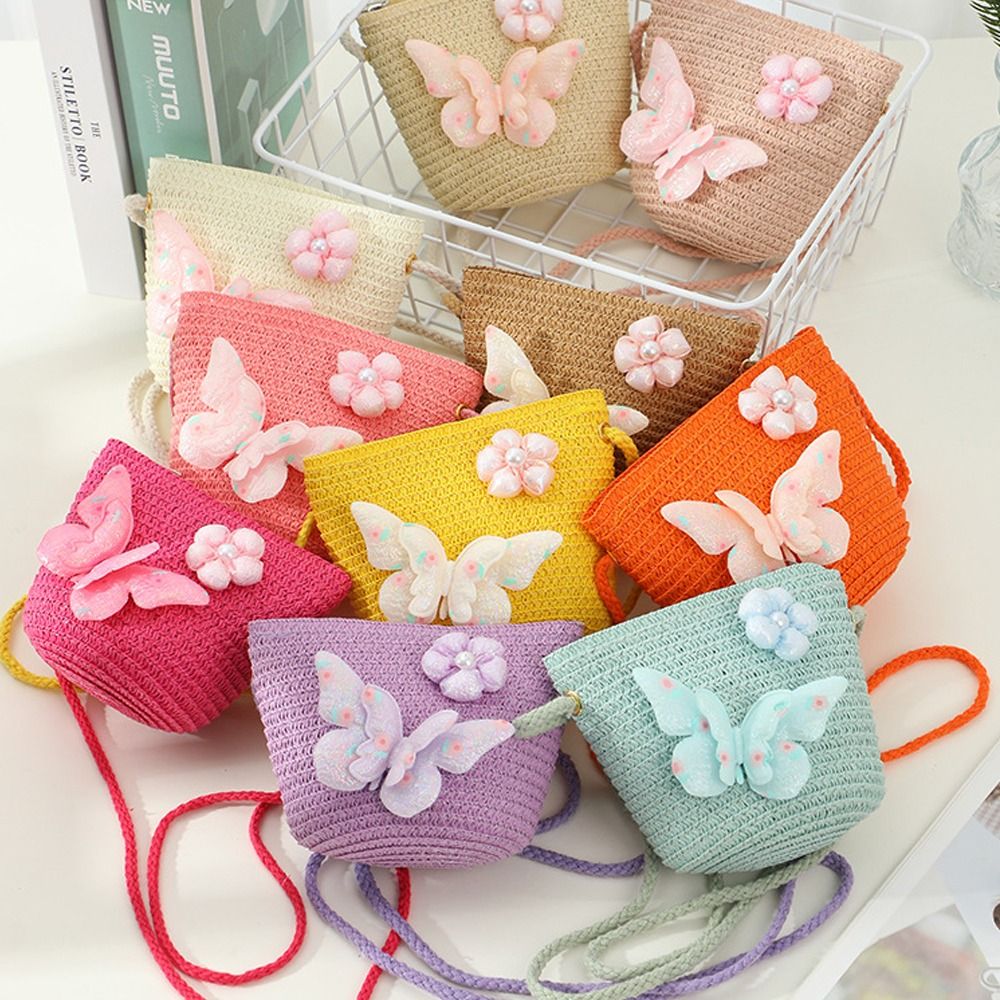 Tas Jerami Anak Buatan Tangan  - Woven Straw Bag ulasan dan harga