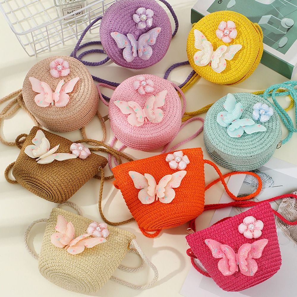 Tas Jerami Anak Buatan Tangan  - Woven Straw Bag ulasan dan harga