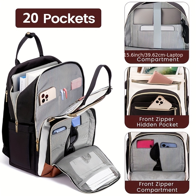 Tas Ransel Laptop Wanita Dua W - Women Bags Gold ulasan dan harga