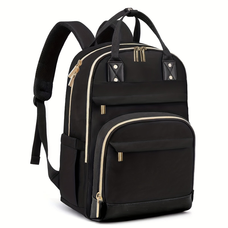 Tas Ransel Laptop Wanita Dua W - Women Bags Gold ulasan dan harga