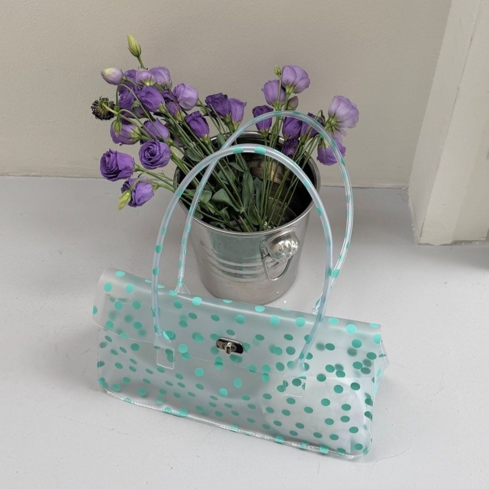 Tas Selempang PVC Transparan L - Jelly Bag Clear Pvc ulasan dan harga