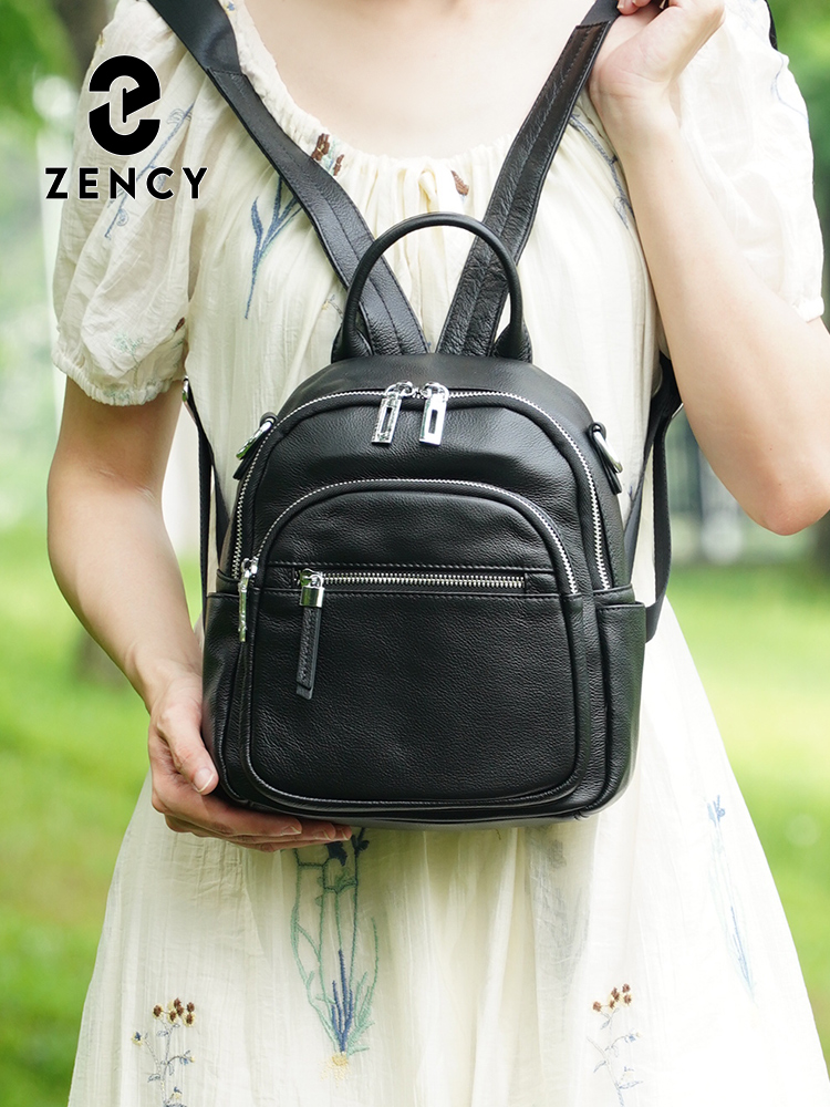 Zency Ransel Kecil Kulit Asli  - Women'S Work Bags Designer ulasan dan harga