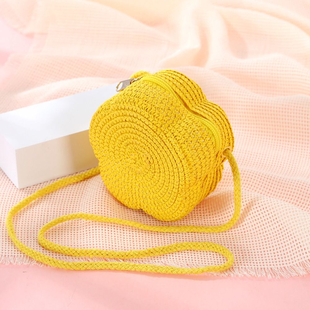 Tas Selempang Anyaman Jerami B - Woven Straw Bag ulasan dan harga