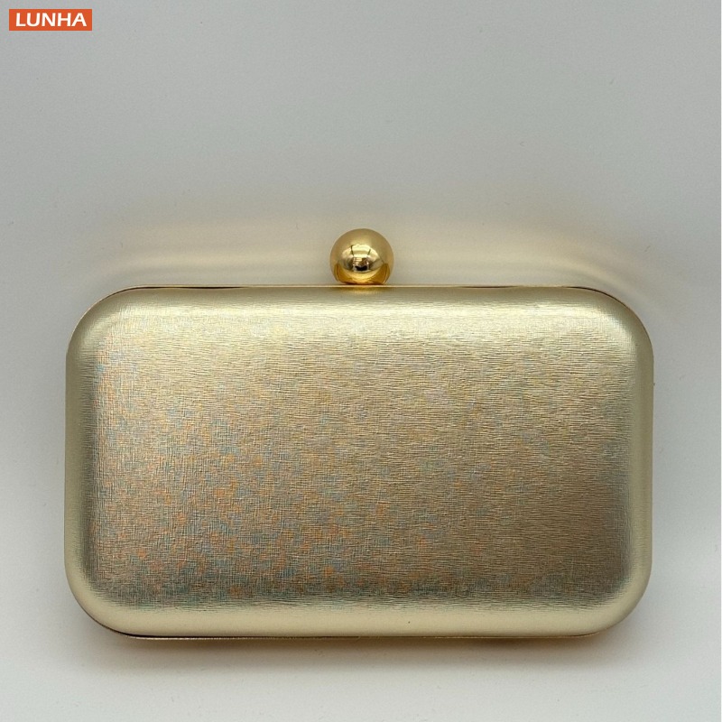 Tas Malam Tas Kotak Metalik An - Women Bags Gold ulasan dan harga