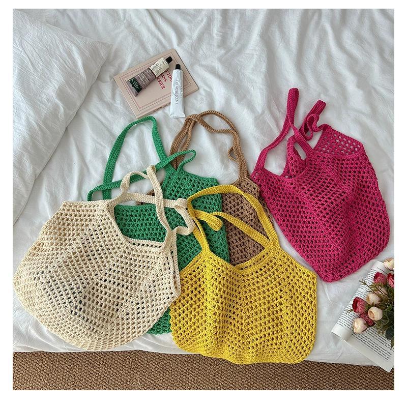 Tas Bahu Wanita Tas Belanja Me - Woven Straw Bag ulasan dan harga
