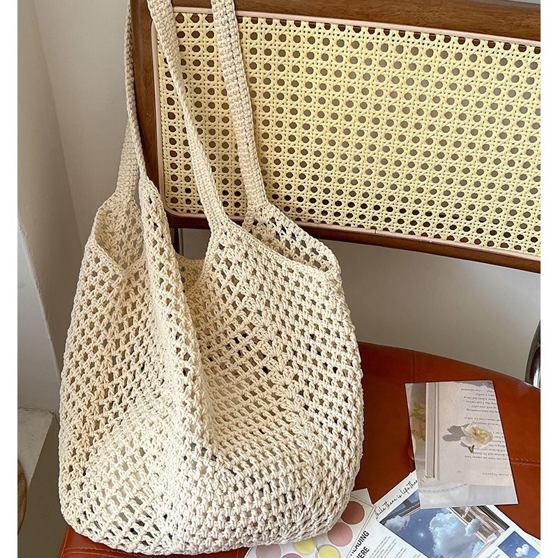 Tas Bahu Wanita Tas Belanja Me - Woven Straw Bag ulasan dan harga