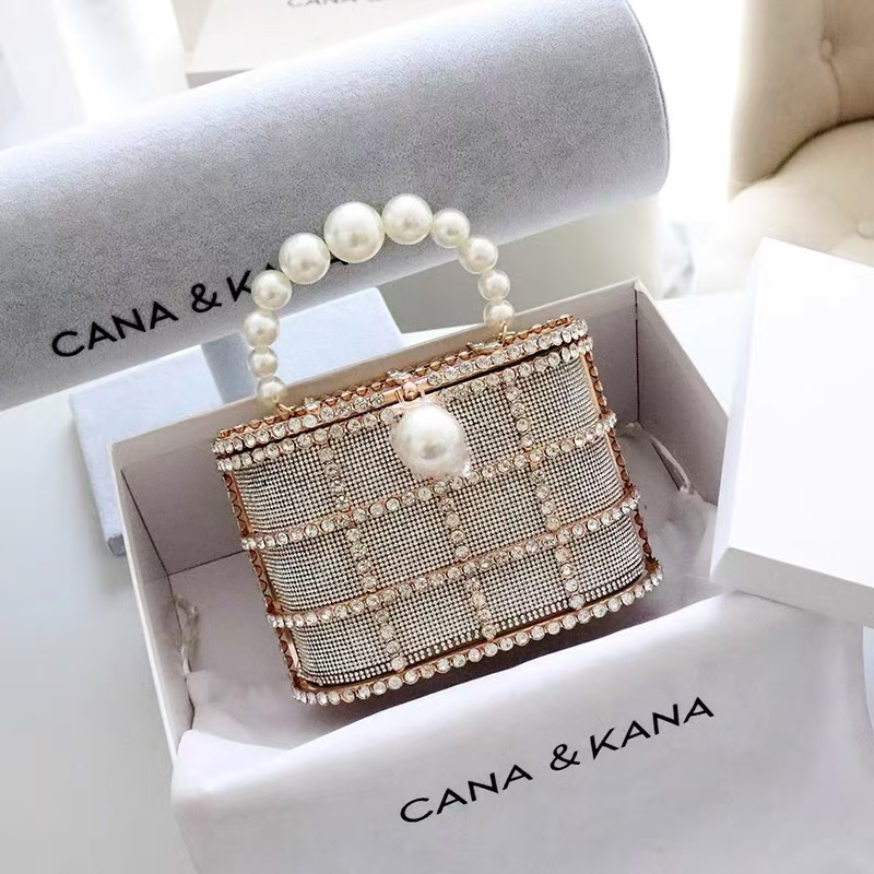 Tas Tangan Wanita Berkilau Ber - Women Bags Gold ulasan dan harga