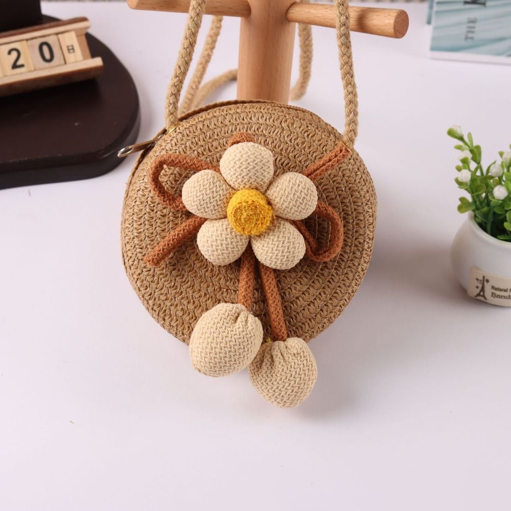 Tas Jerami Anyaman Buatan Tang - Woven Straw Bag ulasan dan harga