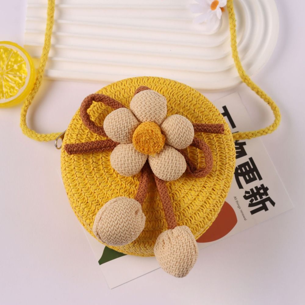 Tas Jerami Anyaman Buatan Tang - Woven Straw Bag ulasan dan harga