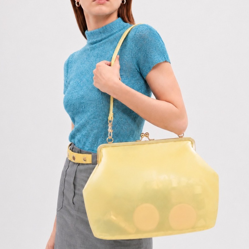 Tas Jelly PVC Transparan Tahan - Jelly Bag Clear Pvc ulasan dan harga