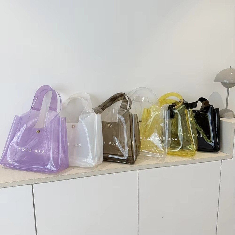 Tas Bahu Transparan PVC Fashio - Jelly Bag Clear Pvc ulasan dan harga