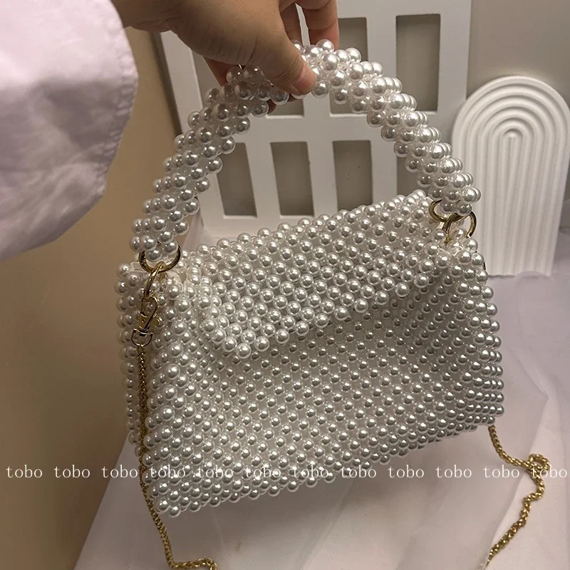 Dompet manik-manik mutiara sup - Women Bags Golden ulasan dan harga